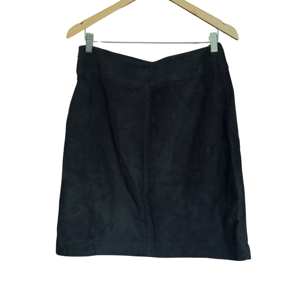 Kate Hill Suede Mini Skirt